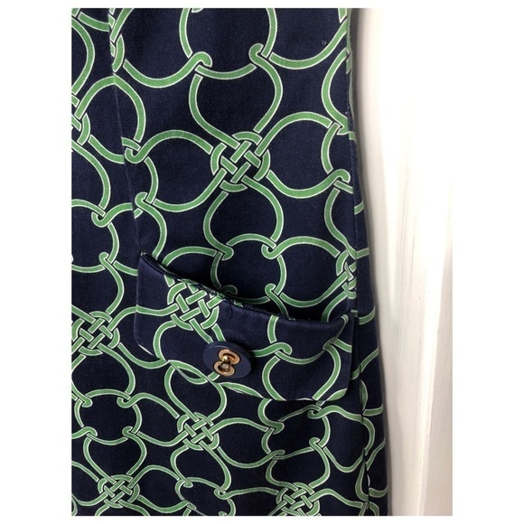 TALBOTS NAVY SHEATH DRESS 0578 - Picture 2 of 4